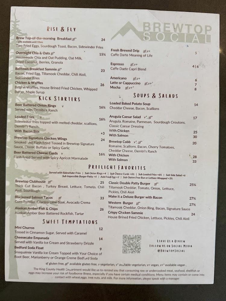 Brewtop Social Menu image 4